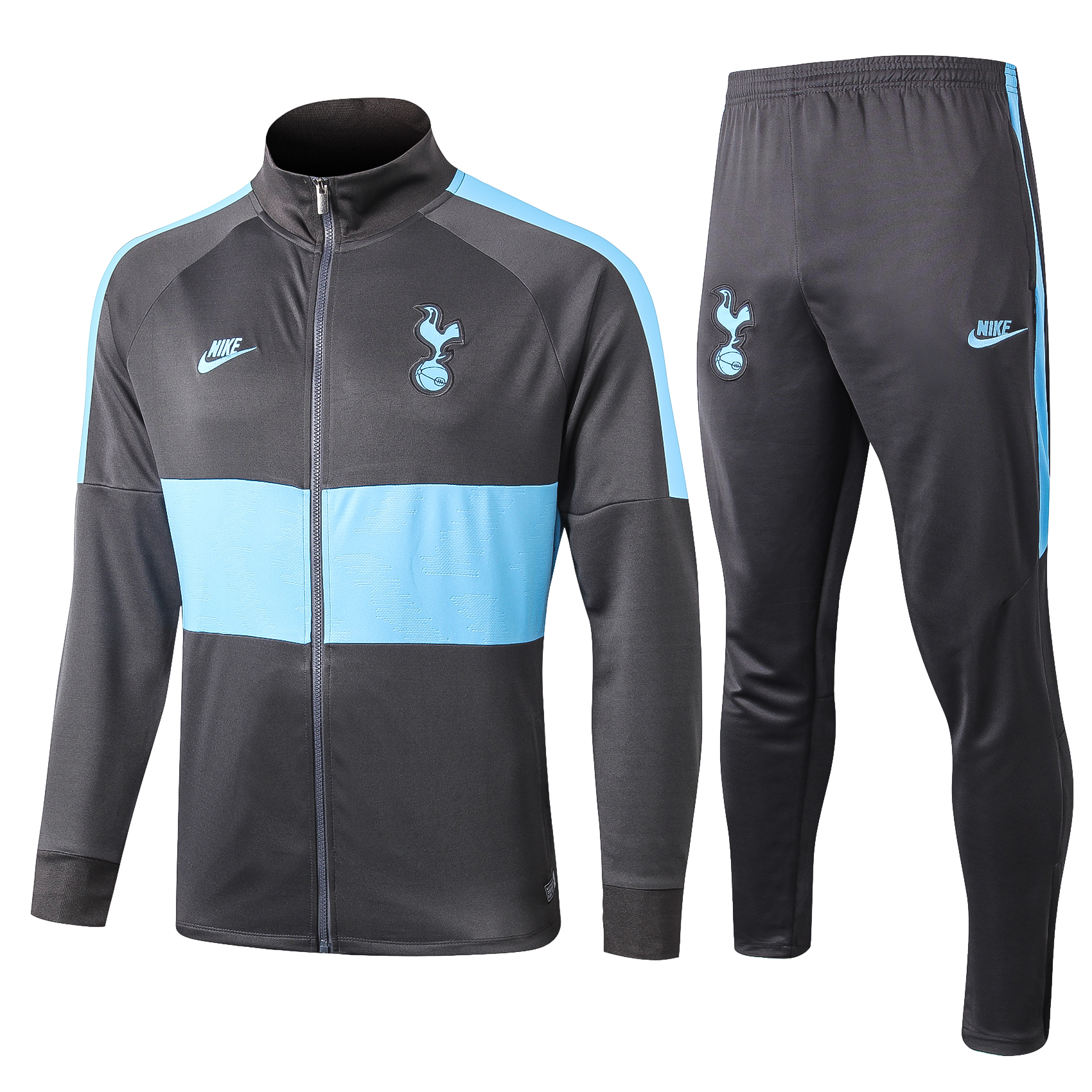 Tottenham Hotspur chaqueta de chándal gris 2020